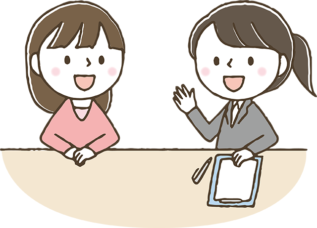 机上で説明の横向きバージョン